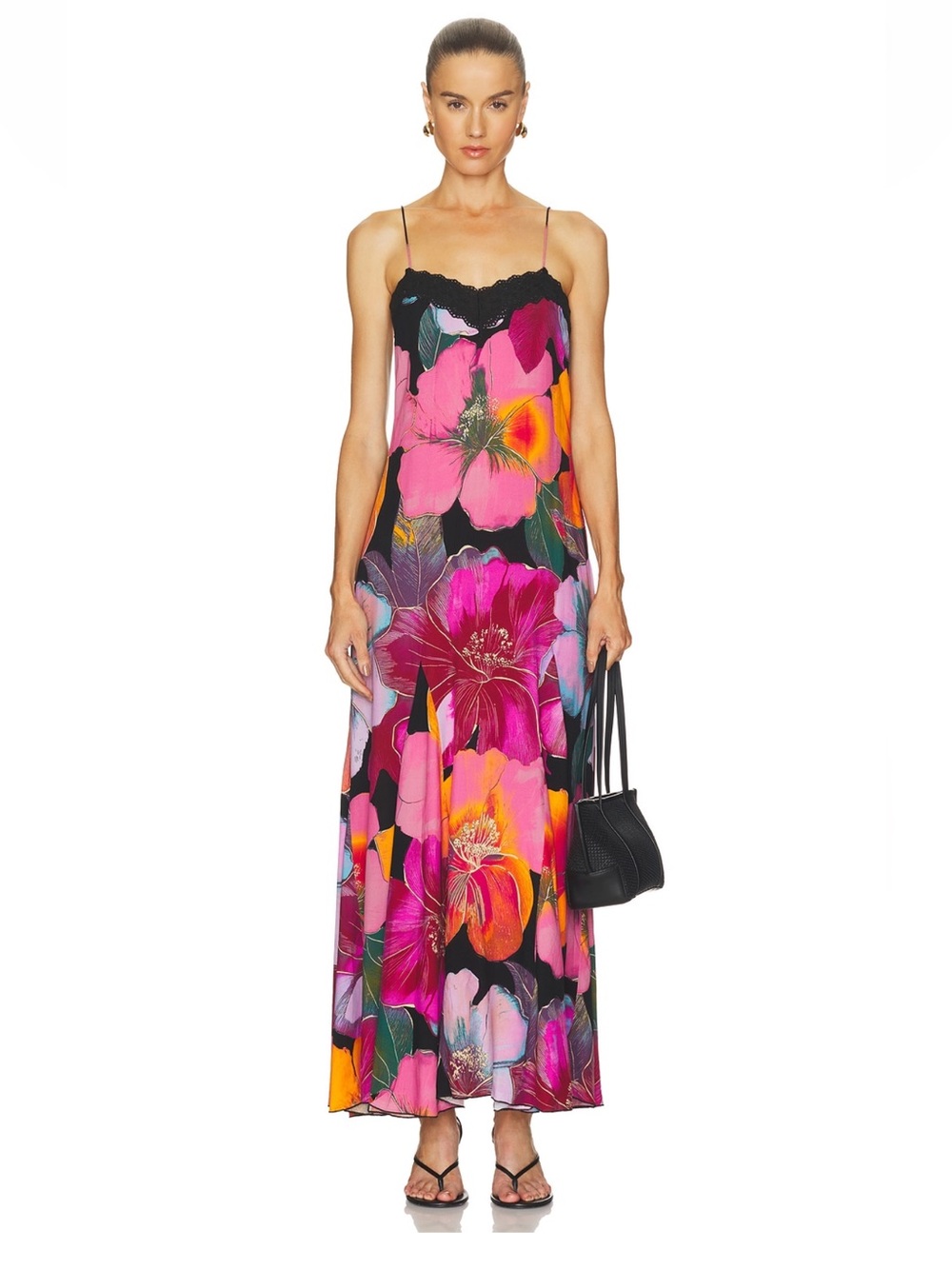 Free People Bloomspell Maxi Dress in Desert Rose Combo